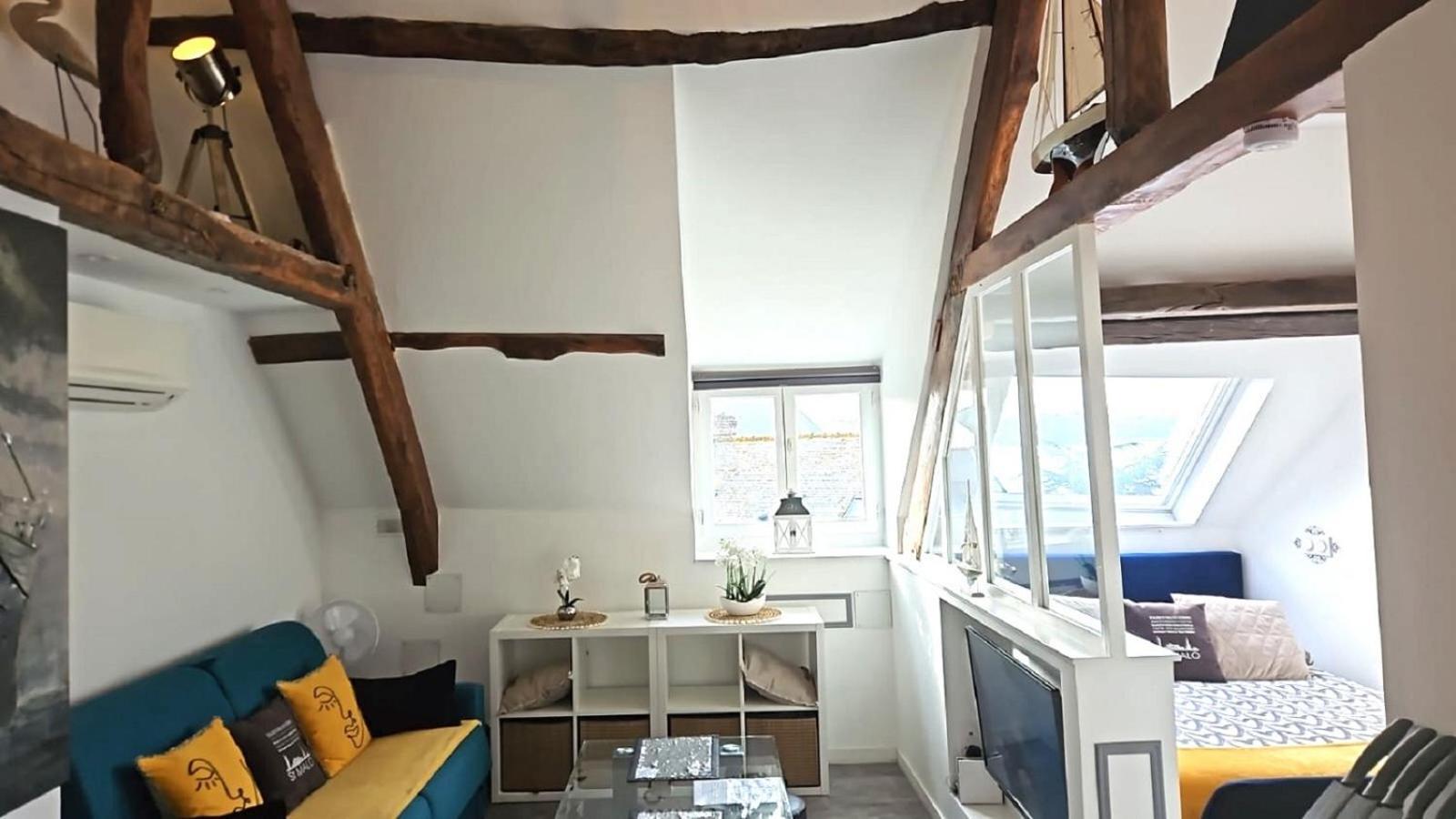 Logement Entier Saint Malo Vue Mer, Proche Ferry, Commerces Et Plage Solidor 50 M Екстериор снимка