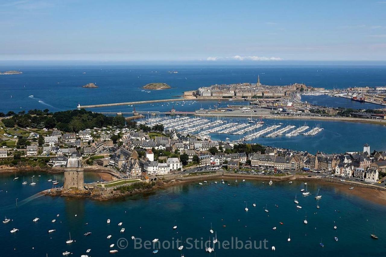 Logement Entier Saint Malo Vue Mer, Proche Ferry, Commerces Et Plage Solidor 50 M Екстериор снимка